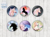 Motiv-Cabochons 1709 25mm (6 Stk)